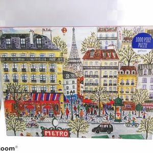 Galison Michael Storrings Designer Paris Puzzle